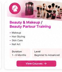Beauty and makeup training